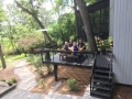 CBB members enjoy one of the many beautiful outdoor spaces