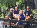 Happy CBB members on the deck