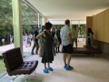 CBB's outing to the Farnsworth house by Mies van der Rohe on June 29th, 2019