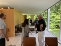 CBB's outing to the Farnsworth house by Mies van der Rohe on June 29th, 2019