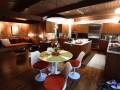 What a fantastic open kitchen / dinette / family room!